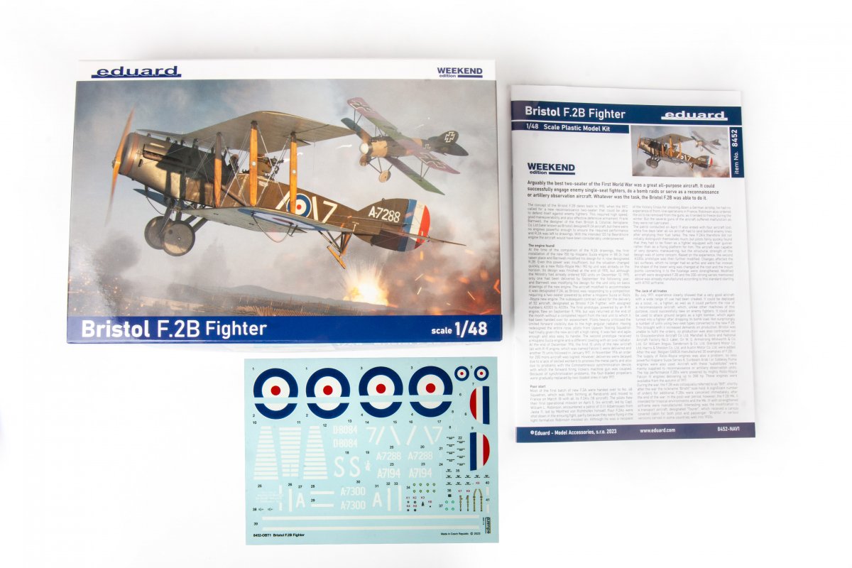 Maquette Eduard 8452 Bristol F.2B Fighter au 1/48 – image 3