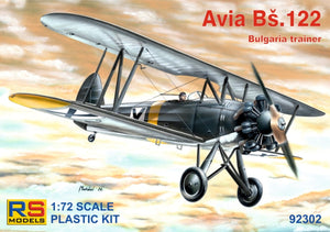RS Models 92302 Avia Bs.122 Avion d&amp;#39;entraînement bulgare de la Seconde Guerre mondiale, échelle 1/72 – Bild 2