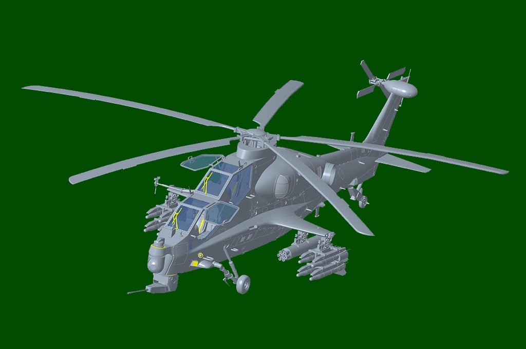 Trumpeter 05820 Hélicoptère d&amp;#39;attaque chinois Z-10 1/48 – Bild 6