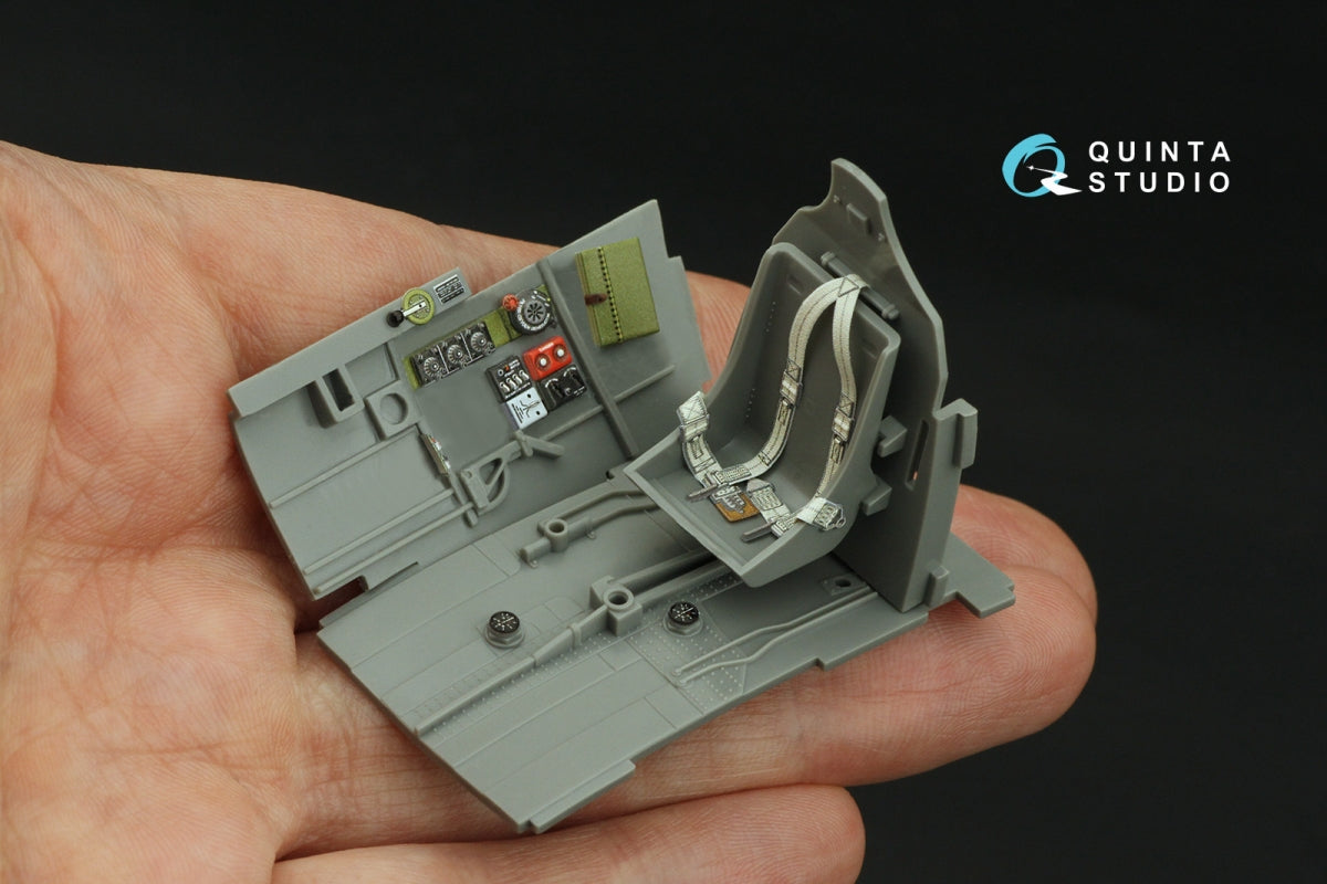 Quinta Studio QD32217 P-40N (première génération) Intérieur coloré imprimé en 3D sur papier décalcomanie (Hasegawa/Eduard) 1/32 – image 10