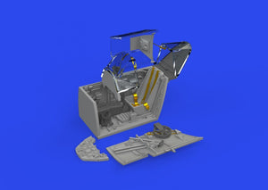 Maquette Eduard 648875 Bf 109F cockpit avec siège ancien, à imprimer au 1/48