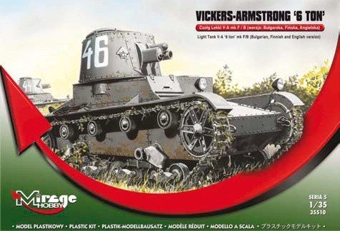 Mirage Hobby 355010 VICKERS ARMSTRONG F/B char léger, édition limitée (1/35)