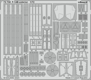 Eduard 72730 F-14B extérieur ACADEMY 1/72