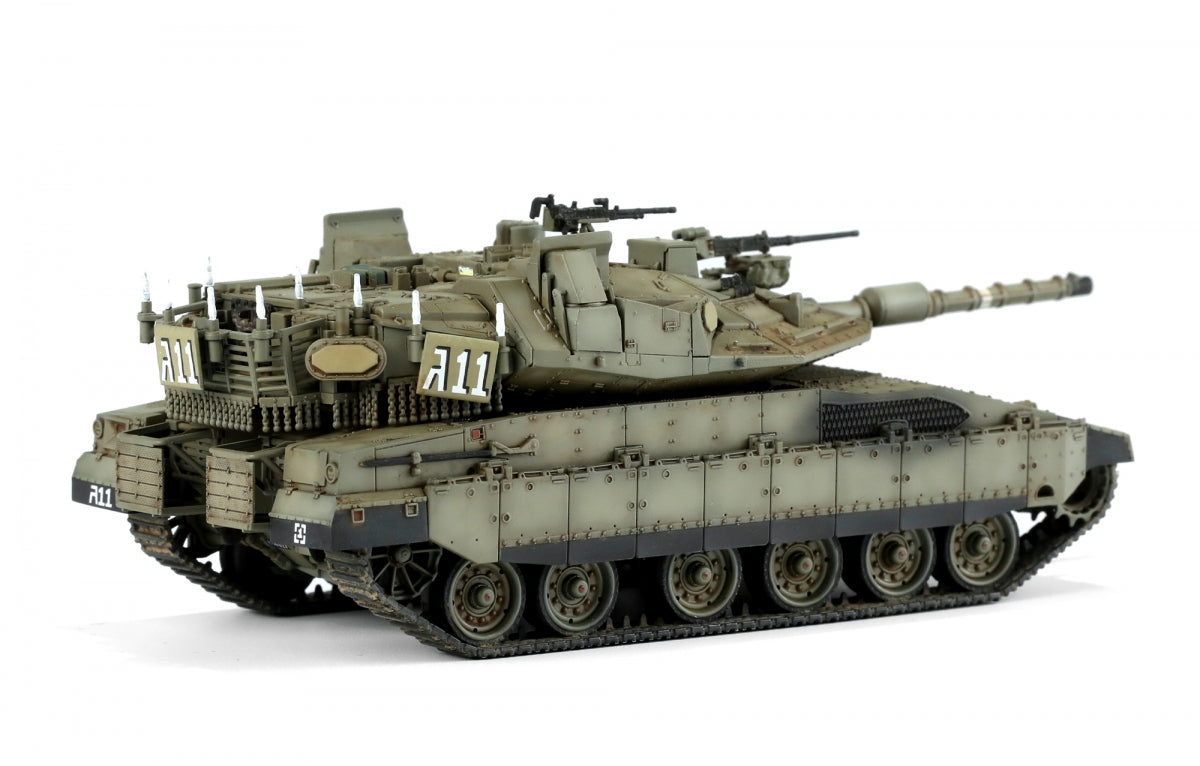 Maquette Meng 72-006 Char de combat principal israélien Merkava Mk.4M avec système de protection active Trophy, échelle 1/72 – image 7