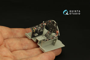 Intérieur coloré imprimé en 3D sur papier décalcomanie pour F8F-2 Bearcat (Trumpeter) Quinta Studio QD32184, échelle 1/32 – image 12