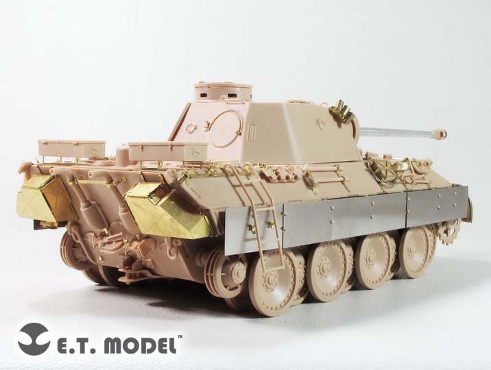 Maquette ET E35-274 Panther D allemand de la Seconde Guerre mondiale (production moyenne/tardive) (pour maquette Meng) 1/35  – immagine 4