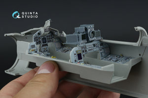 Quinta Studio QDS+32231 Tornado ECR, intérieur imprimé en 3D et coloré sur papier décalcomanie (Italeri) (petite version) (avec pièces en résine imprimées en 3D) 1/32 – Bild 10