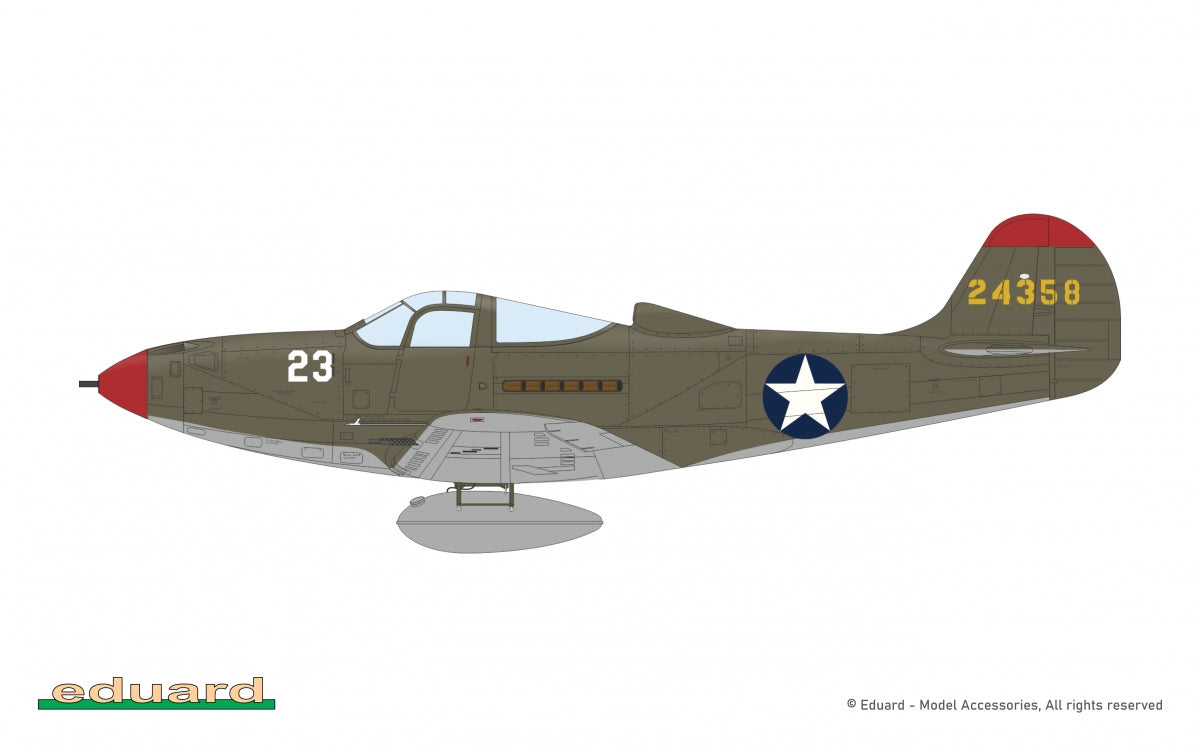 Eduard 8463 P-39K/L Airacobra 1/48 – image 6