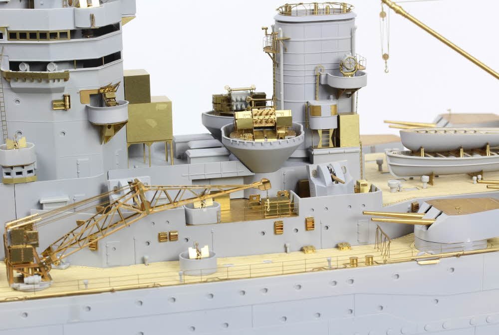 Pontos 23007F1 HMS RODNEY 1942 Kit de détails au 1/200 – image 45