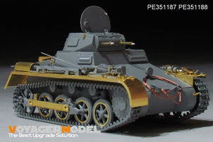 Maquette Voyager PE351187, char allemand Pz.Kpfw.I Ausf.A de la Seconde Guerre mondiale (pour TAKOM 2145), échelle 1/35 – imagen 15