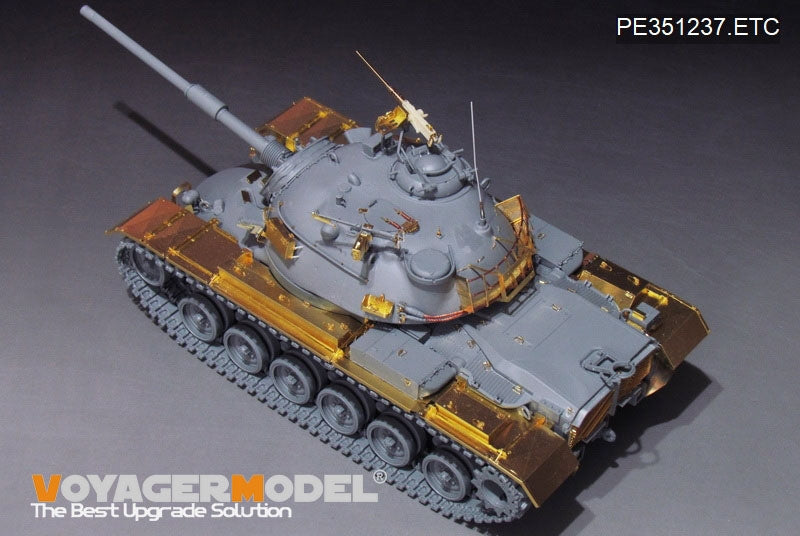 Kit de mise à niveau des ailes de char de combat principal américain moderne M48A3-A5 Voyager Model PE351237 pour TAKOM 2161 et 2162 au 1/35 – image 4