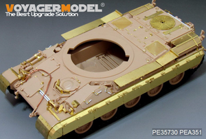 Maquette Voyager PEA351, chenilles de char de combat principal français moderne AMX-30B2 (pour MENG TS-013), échelle 1/35 – image 2