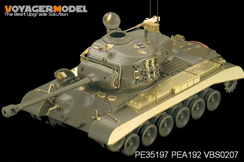 Jupes latérales et coffres de rangement pour char M26 Pershing de l&amp;#39;armée américaine (modèle Voyager PEA192, Seconde Guerre mondiale) (pour DRAGON / TAMIYA) 1/35 – immagine 2