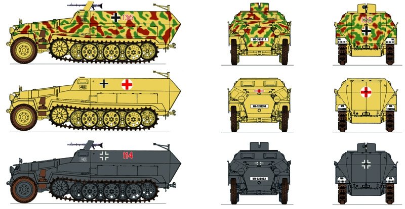 Italeri 7516 Sd.Kfz. 251/1 Ausf. C 1/72 – image 2