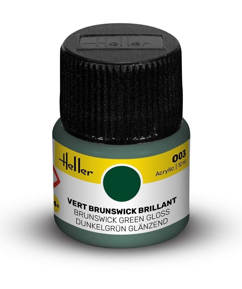 Heller 9003 003 Vert Brunswick - Brillant 12 ml