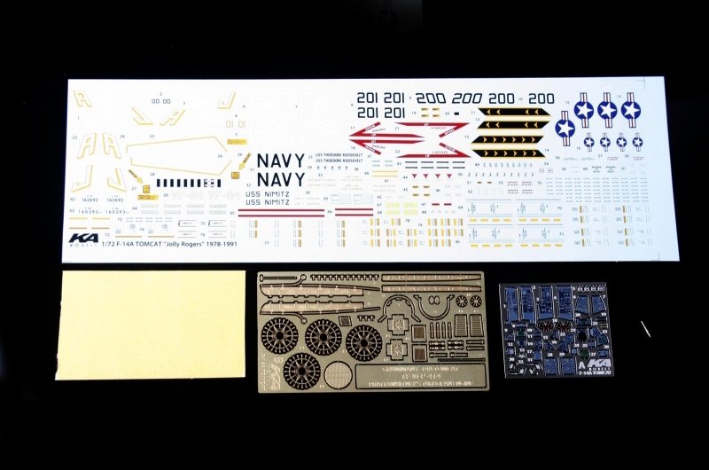 Maquette KA Models KP-72001A F-14A Tomcat « Jolly Rogers » (ex Fujimi) au 1/72 – image 2