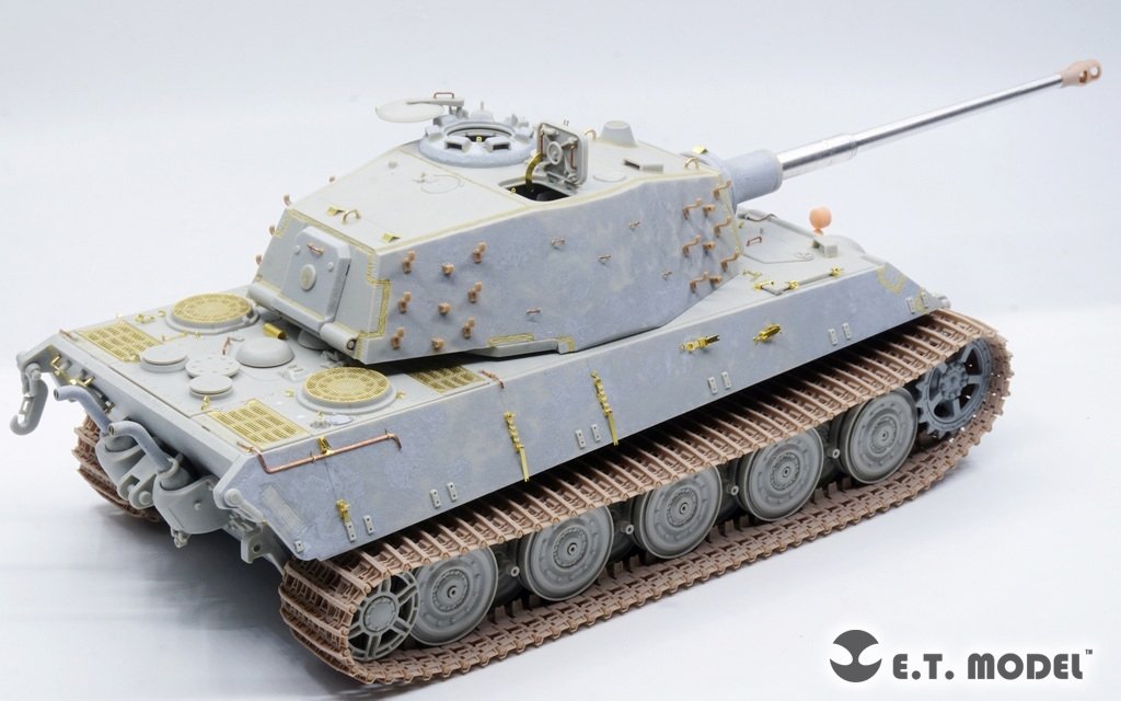 ET Model P35-069 Chenille fonctionnelle simple KingTiger allemand de la Seconde Guerre mondiale (18 dents, version tardive) (Impression 3D) 1/35 – Bild 9