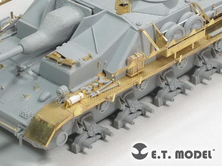Modèle ET EA35-079 Schürzen allemands de la Seconde Guerre mondiale pour Stug.IV pour kit DRAGON Smart au 1/35 – image 6