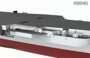 Maquette d&amp;#39;avion Meng PS-010 Liaoning 1/700 – image 8