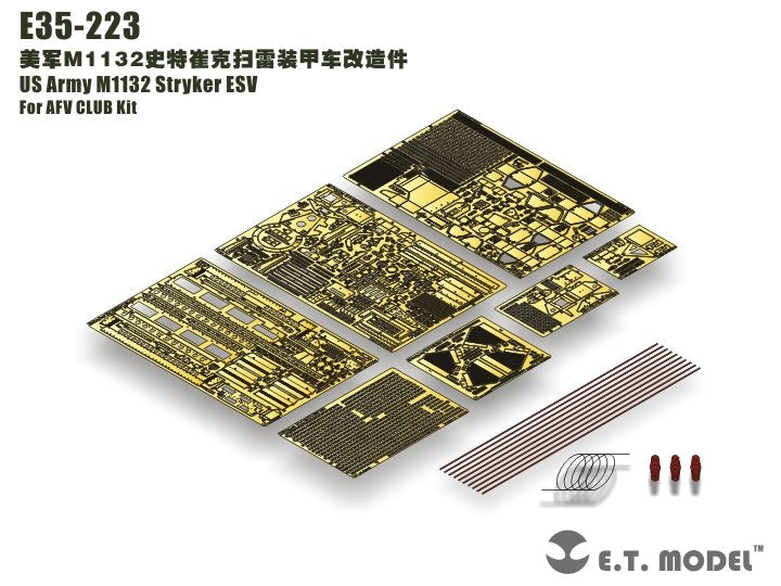 ET Model E35-223 US Army M1132 Stryker ESV (Pour kit AFV CLUB) (1/35)