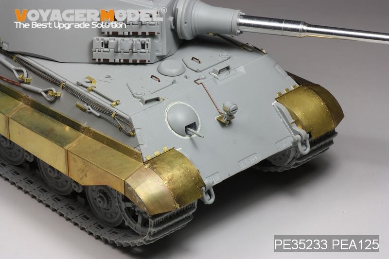 Maquette Voyager PEA125 Schürzen du char allemand King Tiger de la Seconde Guerre mondiale (pour kit DRAGON) 1/35 – image 6