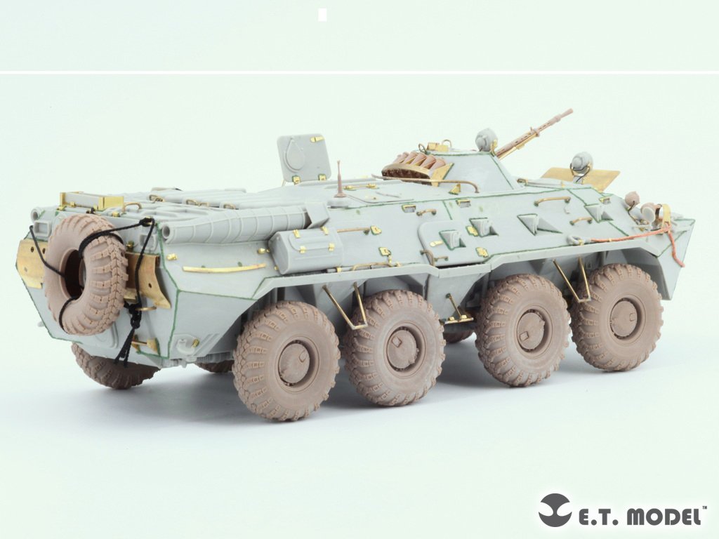 Roue de rechange pour BTR-80/80A APC russe ET Model P35-121, échelle 1/35 – image 3