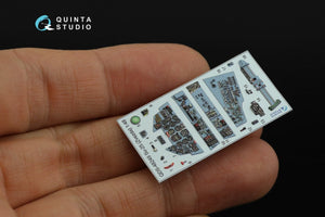 Intérieur imprimé en 3D et coloré sur papier décalcomanie Quinta Studio QDS-48249 Su-25 (Zvezda) 1/48  – image 7