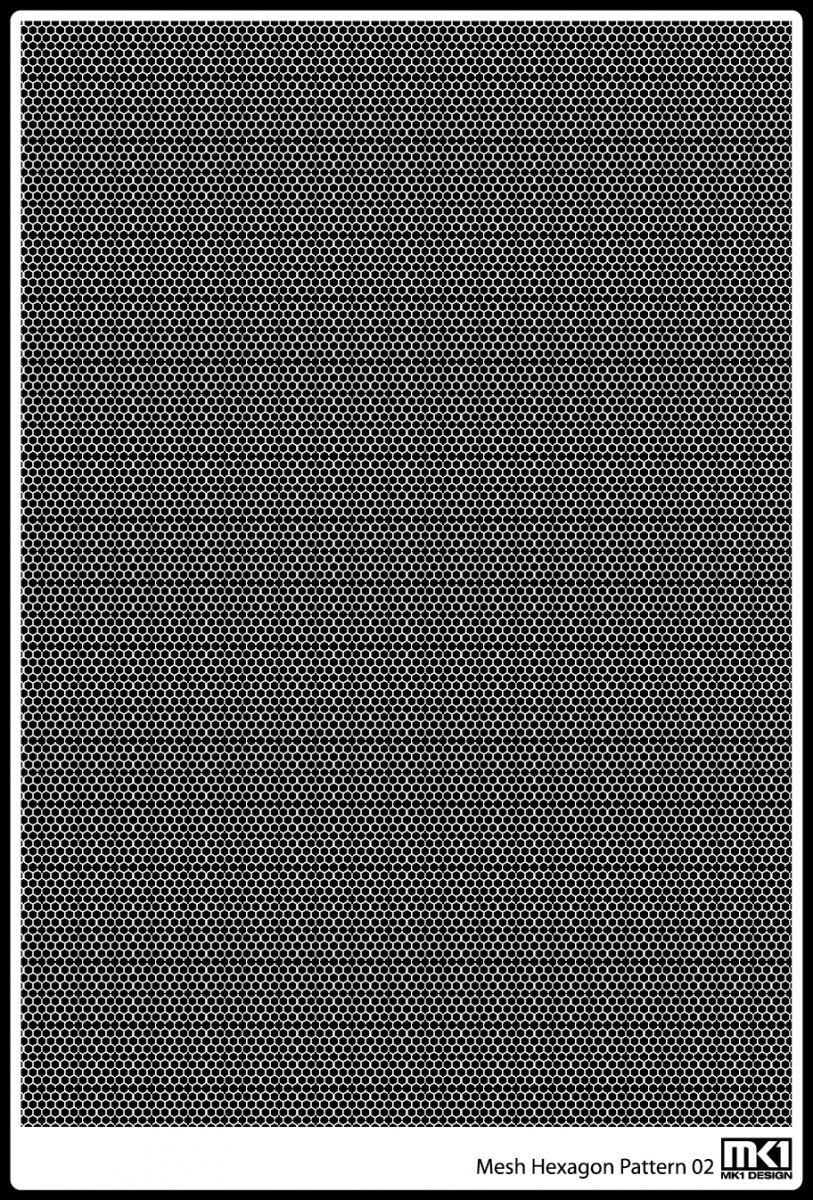 KA Models KA-00006 Maille à motif hexagonal B 0,45 mm x 0,3 mm – image 5