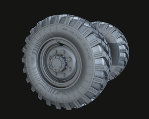 Roues de route Panzer Art RE35-535 ZiL-131 au 1/35 – image 4