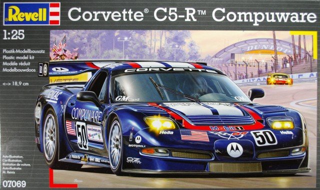 Revell 07069 Corvette C5-R Compuware 1/25
