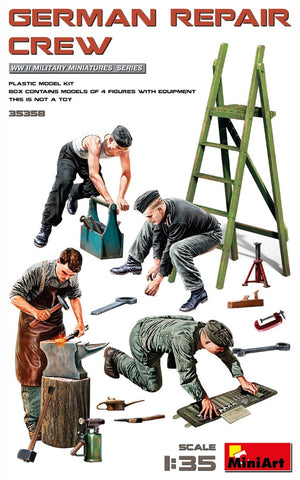 MiniArt 35358 ÉQUIPE DE RÉPARATION ALLEMANDE 1/35