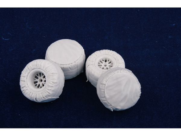 KA Models FE-20014 CHAUFFE-PNEUS PNEUS MONTÉS 1/20 – immagine 2