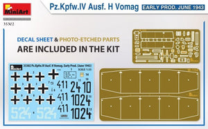 MiniArt 35302 Pz.Kpfw. IV Ausf. H Vomag 1/35 – image 5