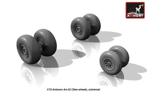 Armory Models AW72030 Antonov An-32 Cline wheels 1/72 – zdjęcie 2