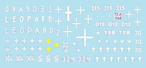 Star Decals 72-A1148 Guerre en Ukraine n° 10 : Véhicules ukrainiens anciens. Chars et véhicules blindés 2022-2023. T-62M (rév. 2022), T-62M, BTR-60BP, BMP-1P. Échelle 1/72 – immagine 2