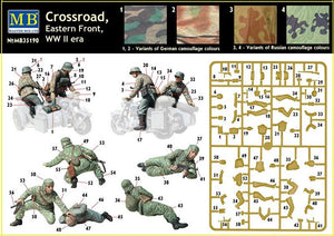 Master Box 35190 Carrefour, Front de l&amp;#39;Est, Seconde Guerre mondiale, échelle 1/35 – imagen 3
