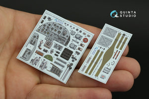 Quinta Studio QD32154 IL-2M3 3D-Printed &amp;amp; coloured Interior on decal paper (Hobby Boss) 1/32 – zdjęcie 2