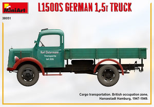 MiniArt 38051 L1500S CAMION ALLEMAND 1.5T 1/35  – image 7