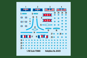 Hobby Boss 83420 Titanic 1/700  – imagen 4