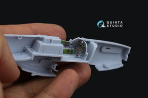 Quinta Studio QD72140 P-51D late 3D-Printed coloured Interior on decal paper (Airfix) 1/72 – zdjęcie 10