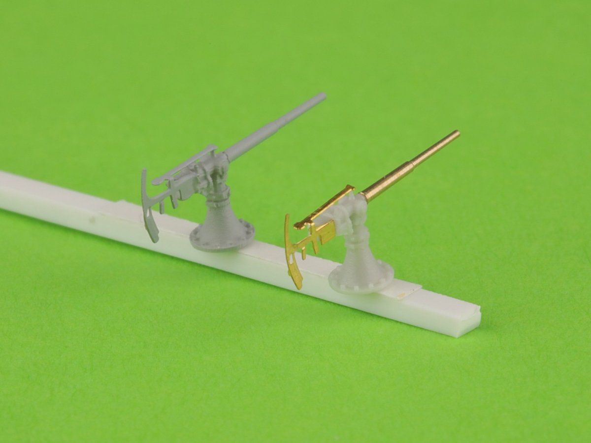 Master SM-350-114 SMS Emden - Canons SK L/55 de 5,2 cm à l&amp;#39;échelle 1/350 – immagine 4