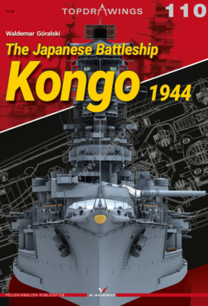Kagero 7110 Le cuirassé japonais Kongo 1944 EN/PL