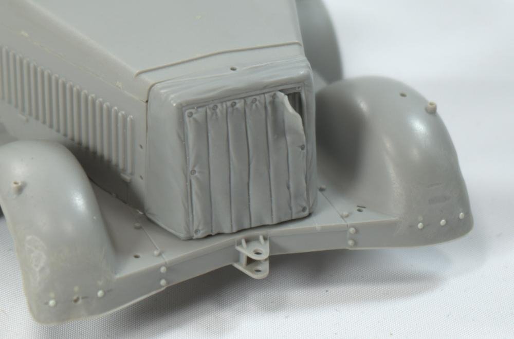 Panzer Art RE35-308 Sd.Kfz 7 Capot moteur avec bâche (Kits Trumpeter) 1/35