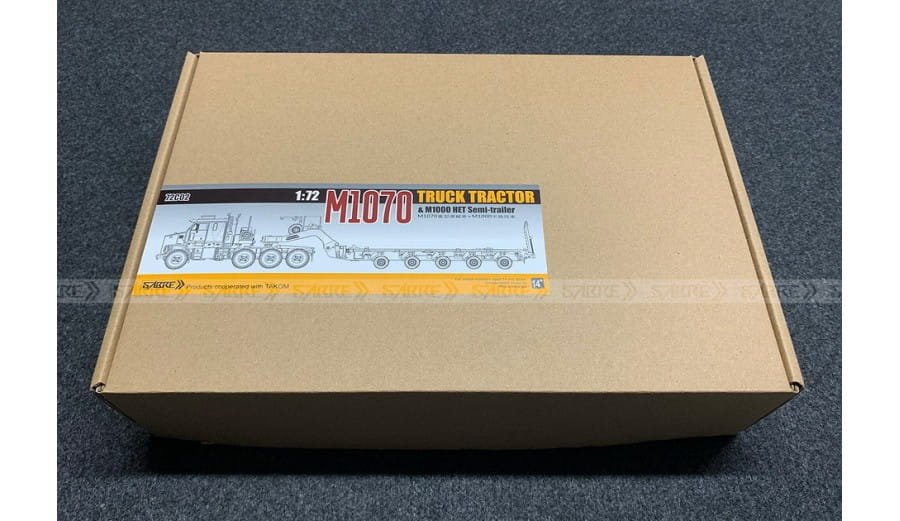Saber 72C02 Tracteur M1070 et semi-remorque M1000 1/72 – imagen 2