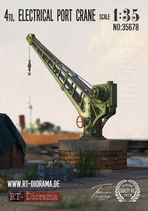 RT-Diorama 35678 4to. Grue portuaire électrique 1/35