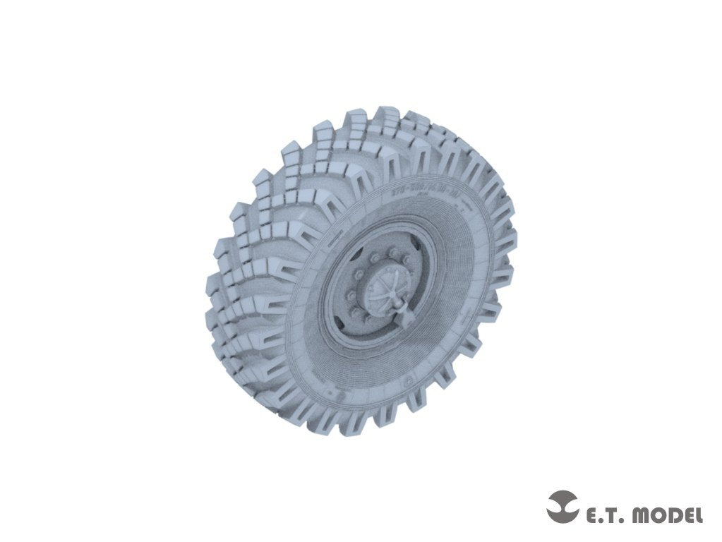 Roues lestées pour camion russe URAL-4320 (impression 3D) ET Model P35-116, compatibles avec la maquette TRUMPETER au 1/35 – Bild 3