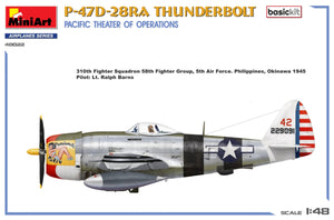 MiniArt 48022 P-47D-28RA THUNDERBOLT. THÉÂTRE D&amp;#39;OPÉRATIONS DU PACIFIQUE. KIT DE BASE 1/48 – imagen 4