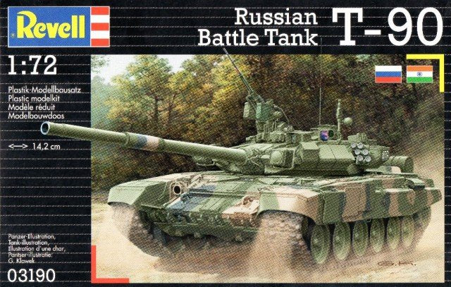 Revell 03190 Char de combat russe T-90 (1/72)