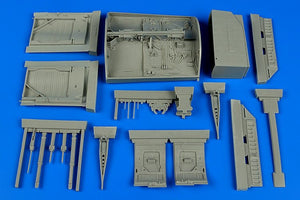 Baie de train d&amp;#39;atterrissage Aires 2205 CF-104G Starfighter 1/32 Italeri