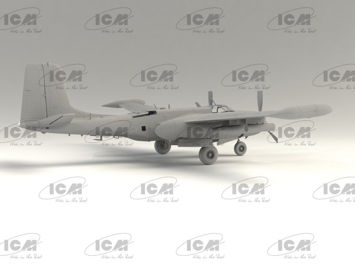 ICM 48278 B-26K Counter Invader (première version), avion d&amp;#39;attaque américain, échelle 1/48 – Bild 7